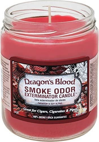 SmokeOdorExterminator13ozJarCandlesDragonsBlood_Assortment_2_IncludesDragonsBloodandVanillaGlitz.2