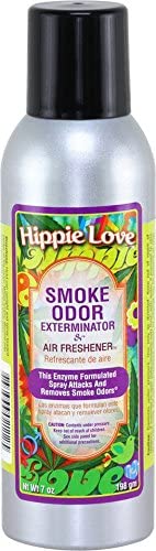 SmokeOdorExterminator198gm7ozLargeSprayHippieLoveSetofThreeCans.1