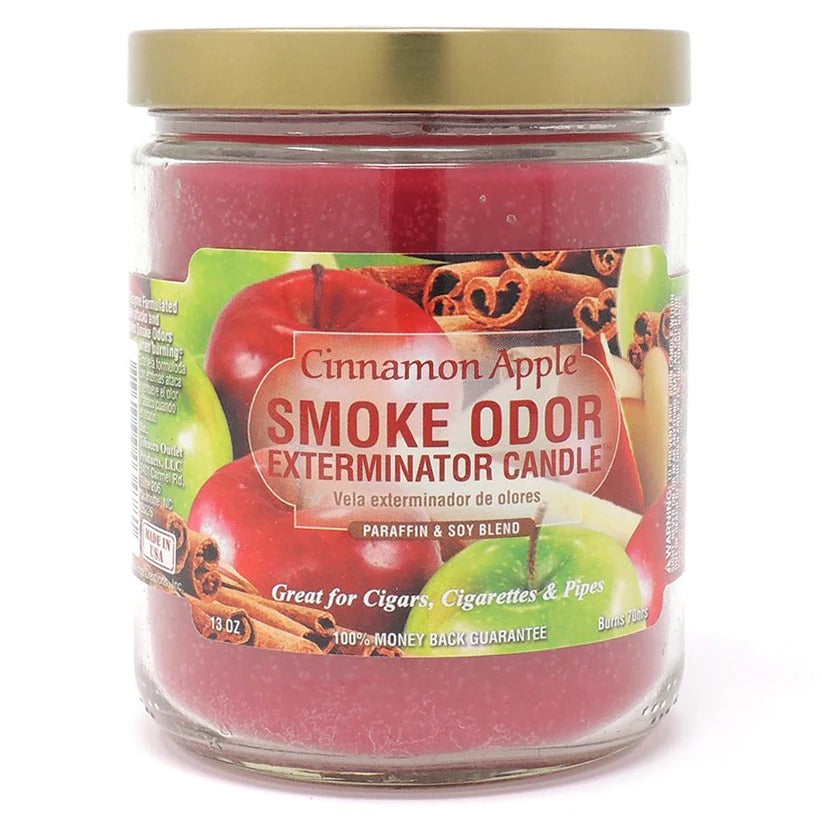 SmokeOdorExterminatorCandleCinnamonApple13oz