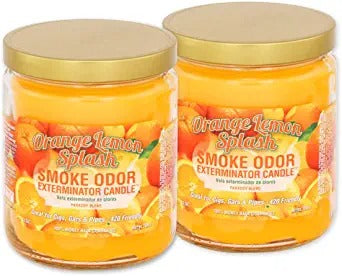 SmokeOdorExterminatorCandleOrangeLemonSplash13oz-5Pack