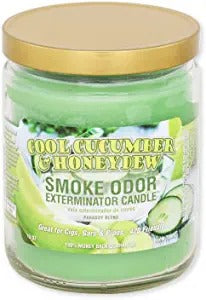 SmokeOdorExterminatorCandle_13ozjar_CoolCucumber_Honeydew