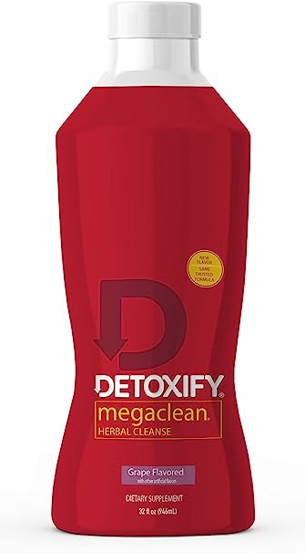 Detoxify Mega Clean Herbal Cleanse- Grape Flavor