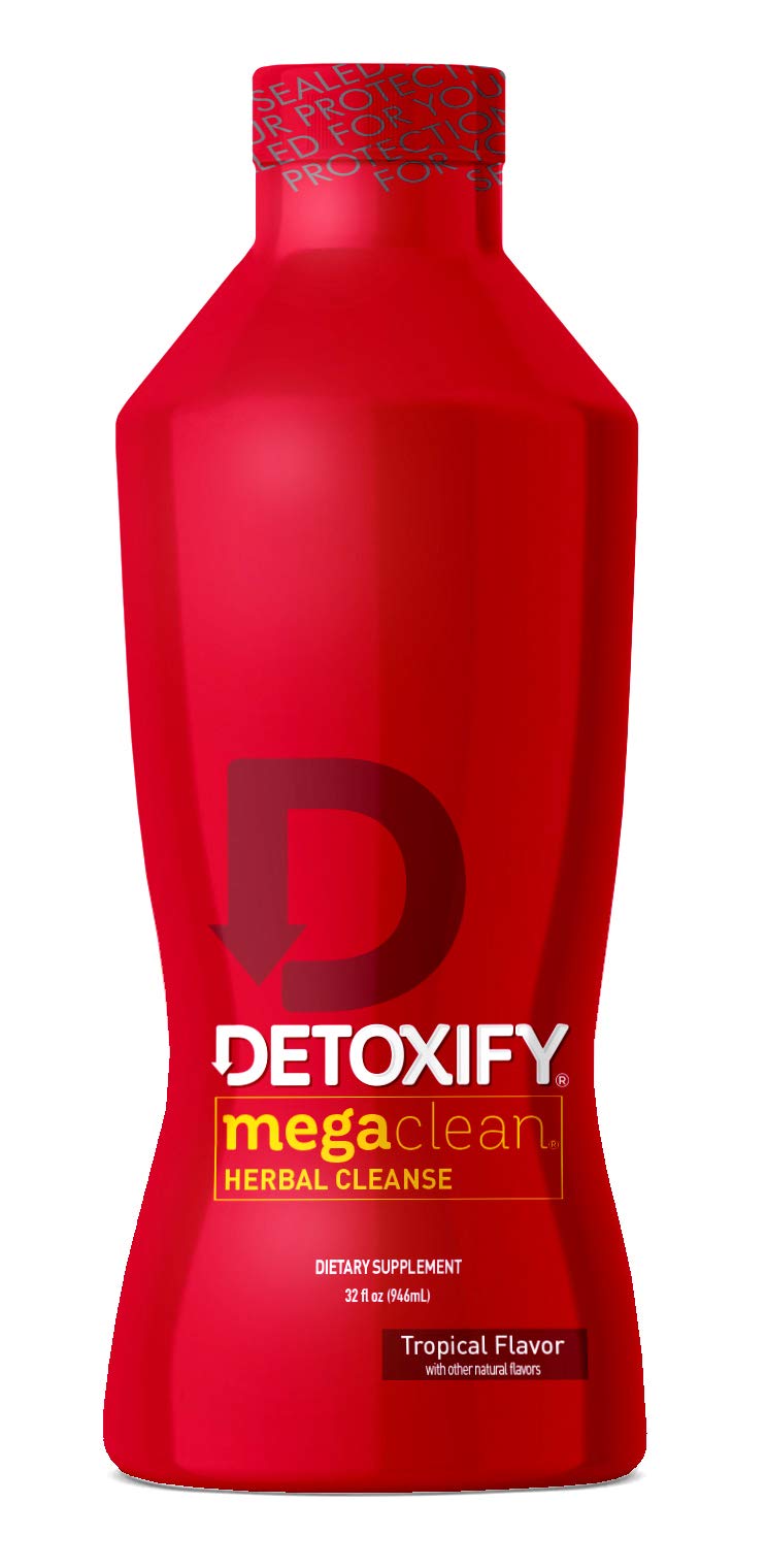 DetoxifyMegaCleanHerbalCleanse_Tropical_32oz_ProfessionallyFormulatedHerbalDetoxDrink_EnhancedwithMilkThistle_GinsengRoot_GuaranaSeed_PlusSticker2