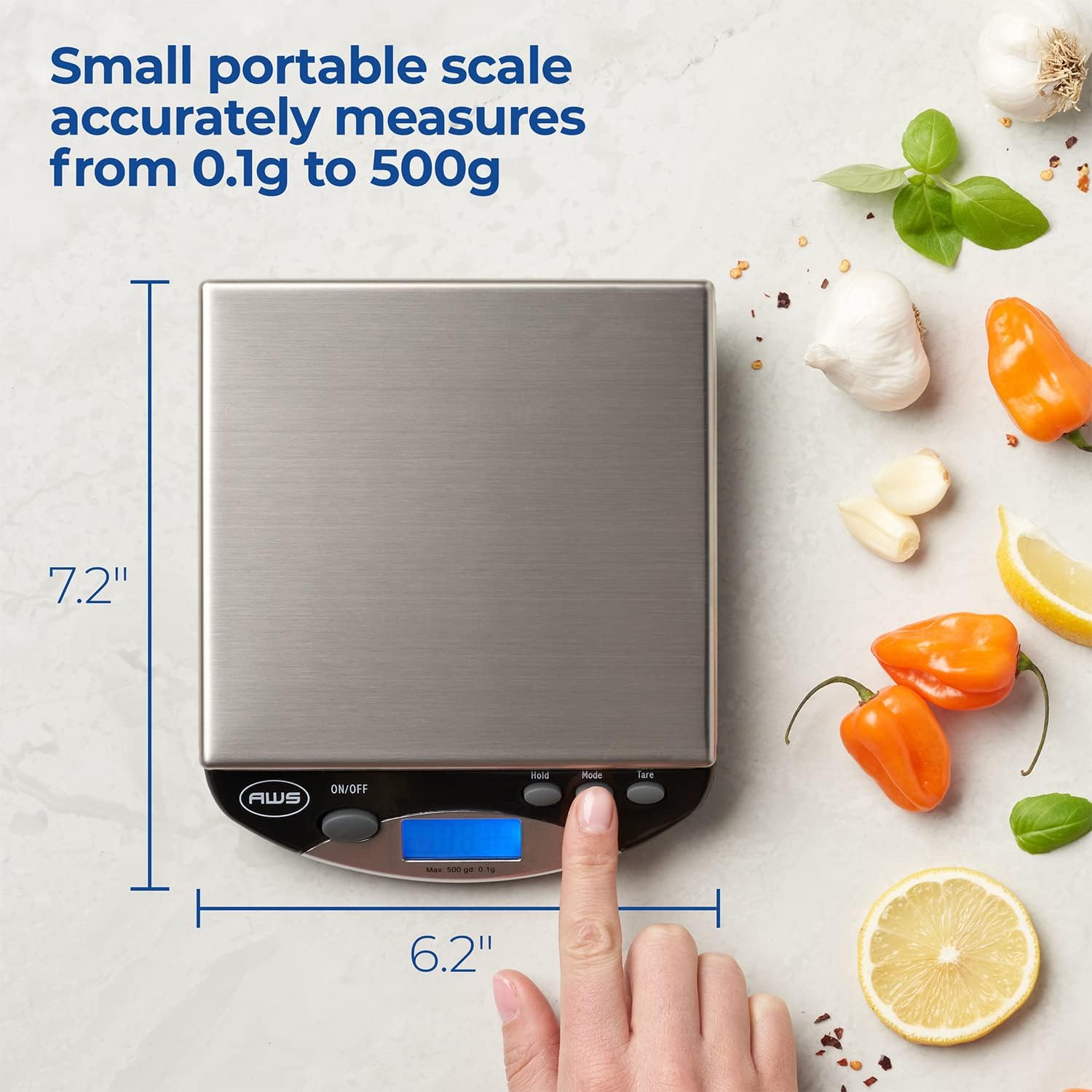 AMERICANWEIGHSCALES500ICompactBenchScale-500Gx0.1G-_Black_2