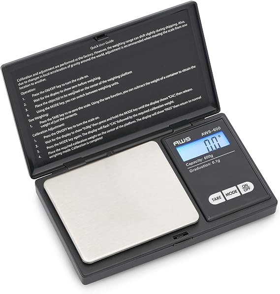 AMERICANWEIGHSCALESAWS-600DigitalPocketWeightScale