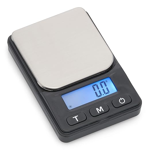 AMERICANWEIGHSCALESDigitZDZSeriesSmallDigitalScalesHerb_Food_JewelryandKitchenScale_PortableTravelFoodScale_BatteryIncluded_650gx0.1g