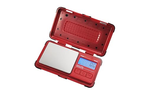 AMERICANWEIGHSCALESDigitZRigidSeriesSmallDigitalKitchenScalesHerb_Food_JewelryandKitchenScale_PortableTravelFoodScale_BatteryIncluded_150gx0.01g2