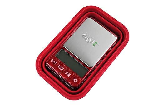 AMERICANWEIGHSCALESDigitZTrapSeriesSmallDigitalKitchenScalesHerb_Food_JewelryandKitchenScale_PortableTravelFoodScale_BatteryIncluded_220gx0.01g