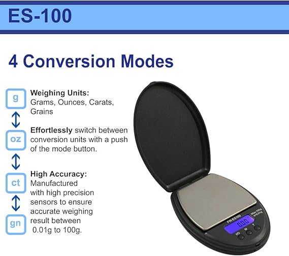 AMERICANWEIGHSCALESFastWeigh-ESSeriesDigitalPocketScale1