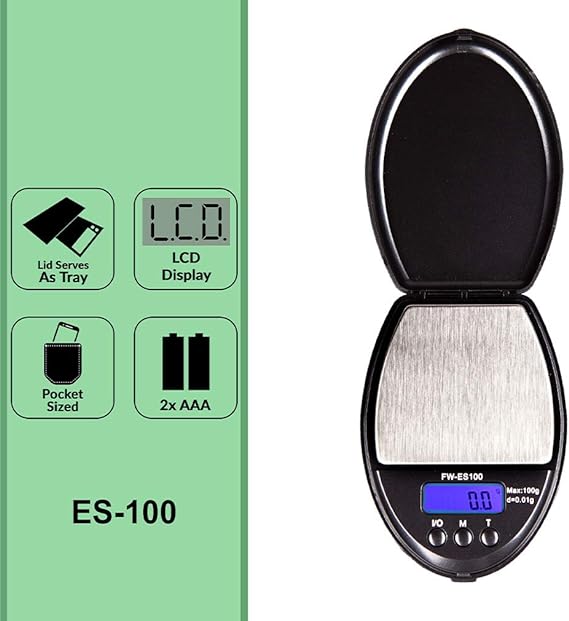 AMERICANWEIGHSCALESFastWeigh-ESSeriesDigitalPocketScale2