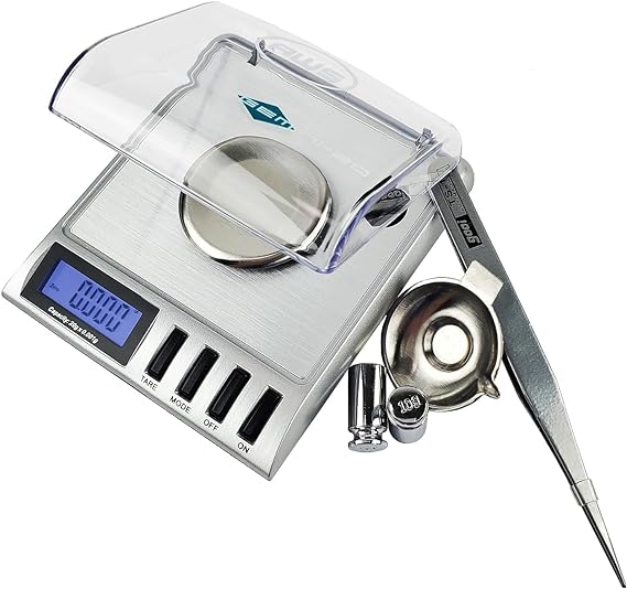 AMERICANWEIGHSCALESGemini20-PortablePrecisionDigitalMilligramScale20gx0.001g_Silver