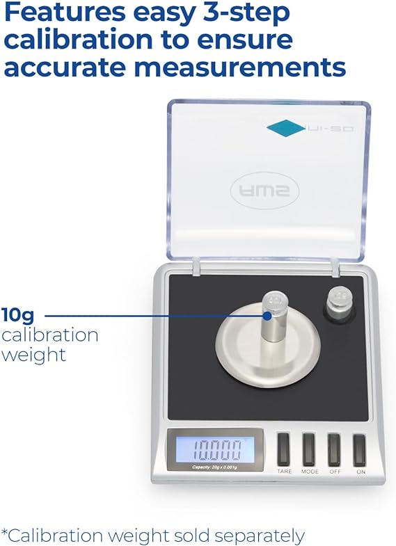 AMERICANWEIGHSCALESGemini20-_20gx0.001g_PortablePrecisionDigitalMilligramScale_JewelryandGemsScale_Black_4