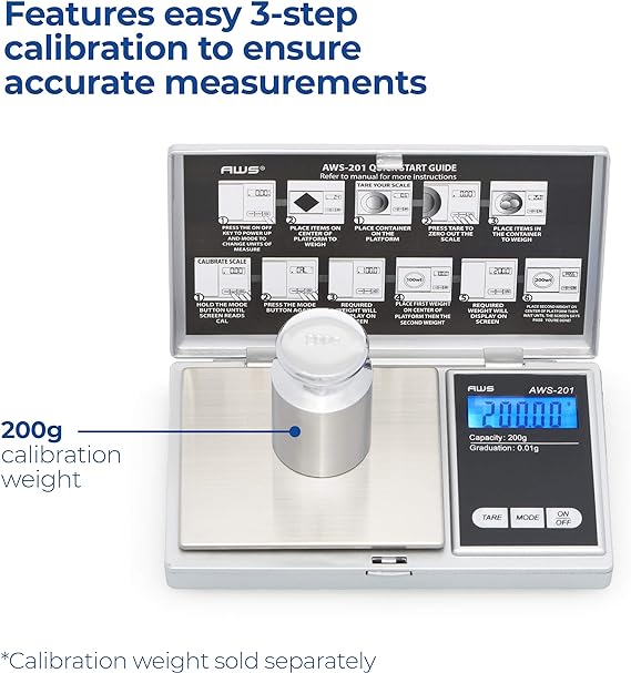 AMERICANWEIGHSCALESSeriesDigitalPocketWeightScale200gx0.01g_Silver_AWS-201-SIL4