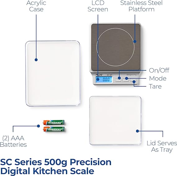 AmericanWeighScaleSCSeriesPrecisionDigitalFoodKitchenWeightScale1