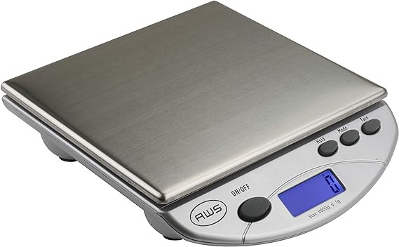 AmericanWeighScaleSLSeriesPrecisionMultifunctionScale_StainlessSteel