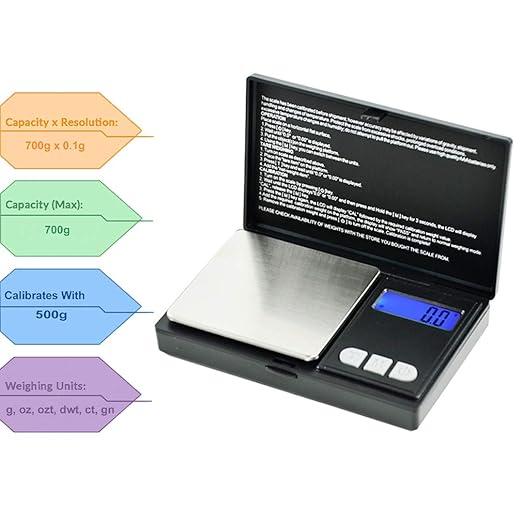 AmericanweighScale-MAXSeries-CompactPortablePocketScaleGramScaleSmallFoodJewelryScale-700Gx0.1G-BlackStainlessSteel3