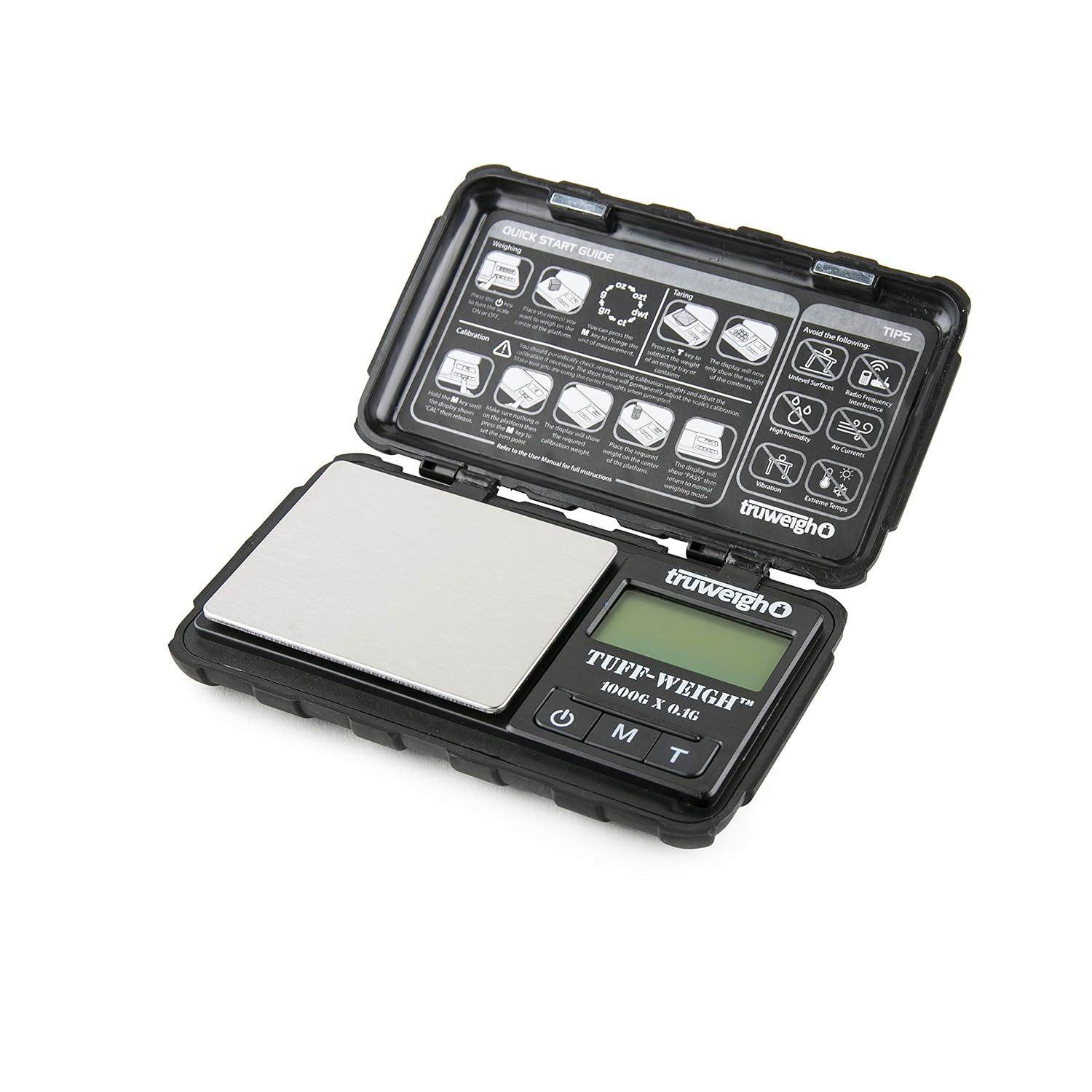 TruweighTUFFWEIGHDigitalMiniScale1000gx0.1g-BlackBlack3